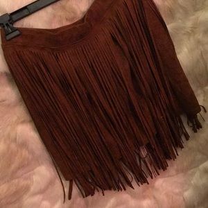 cute fringe skirt